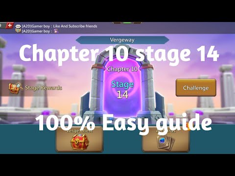 Lords mobile Vergeway chapter 10 stage 14|Chapter 10 stage 14 easiest guide