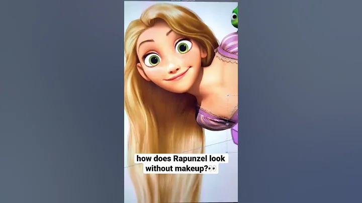 i removed Rapunzels makeup and extensions and i am...