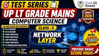 🎯 UP LT Grade CS Test Series for Mains | Computer Network