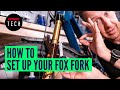 How To Set Up A Fox Suspension Mountain Bike Fork | MTB Suspension Set Up