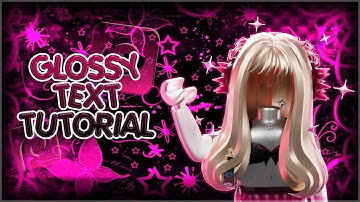 How to Make a Glossy Text in Photopea for Beginners! (TUTORIAL) - 💗🎀Chryslerilza🎀💗