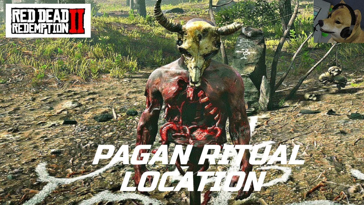 Pagan Ritual Rdr2 Red Dead Redemption 2 Pagan Ritual Location - YouTube