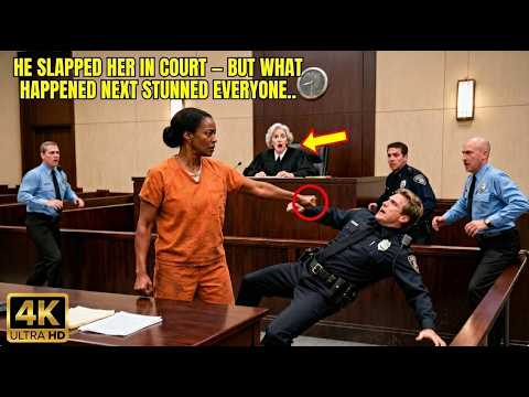 Cop Slapped Black Woman in Front of Judge — She Knocked Him Out Before Bailiffs Could React