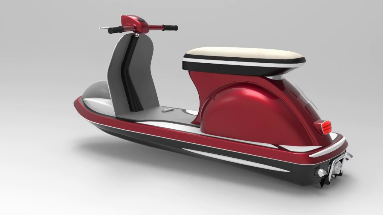 The Jet Vespa - YouTube