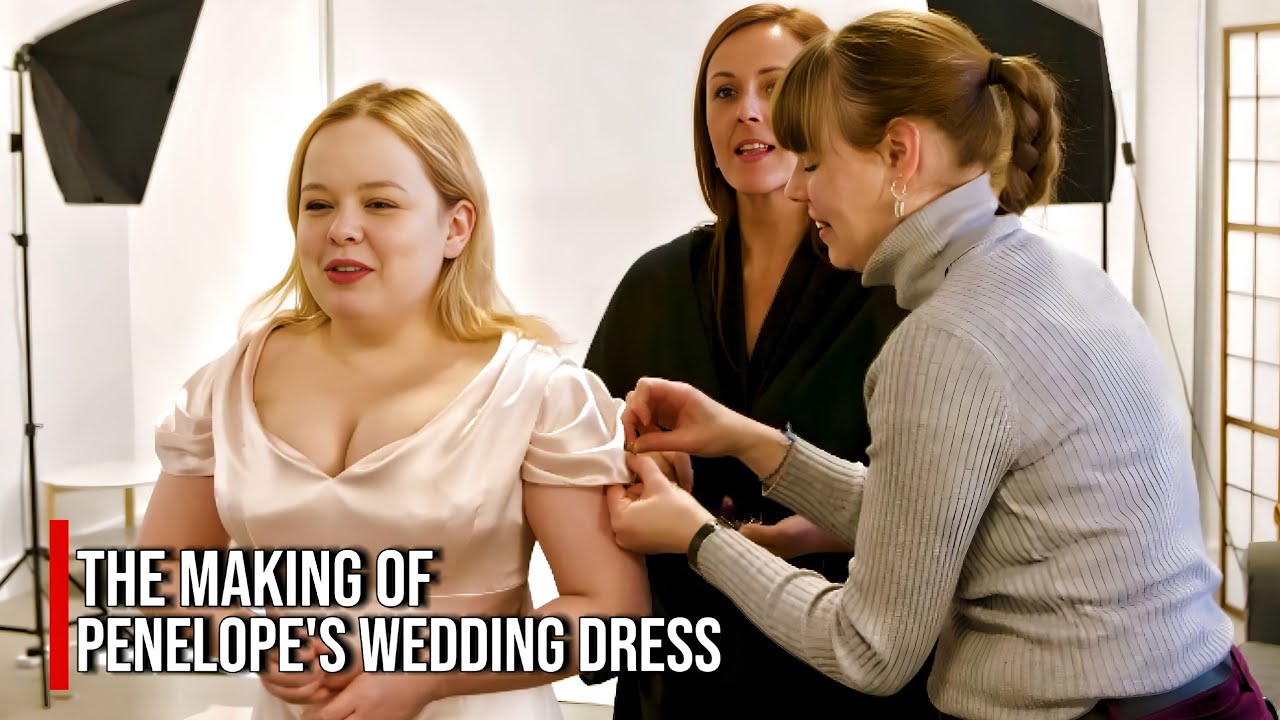 Bridgerton Behind The Scenes: Penelope's Wedding Dress | How it was made