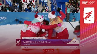 ЗОЛОТЫЕ ЭМОЦИИ наших девчонок. КАКИЕ УМНИЧКИ! Лыжные гонки на Олимпиаде-2022. Видео за 12 февраля