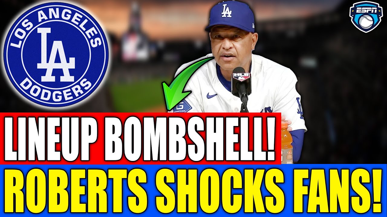 Ds Bombshell DAVE ROBERTS DROPS GAME 5 BOMBSHELL ?? DODGERS LINEUP SHAKE-UP COULD ...