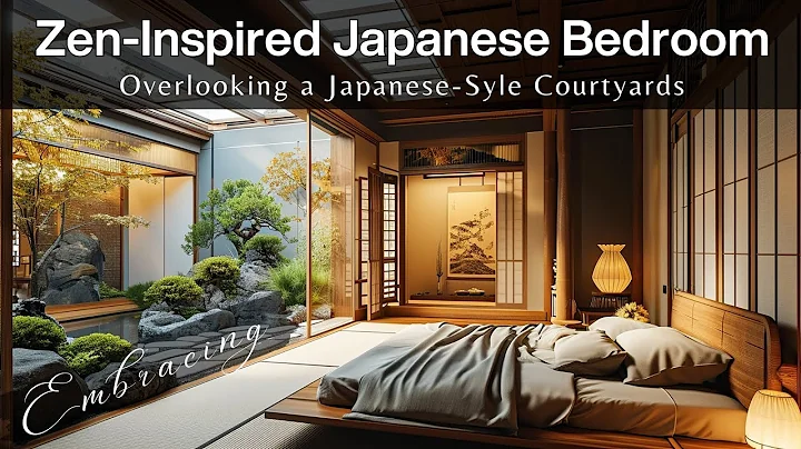 Harmonious Retreat: Zen-inspired Modern House Bedroom featuring a Japanese-Style Indoor Courtyard - DayDayNews
