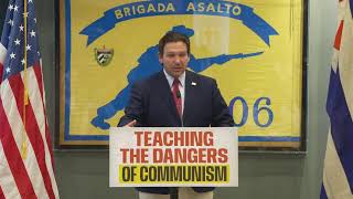 Governor DeSantis Highlights Florida’s Anti-Communism Education Standards @GovernorRonDeSantis