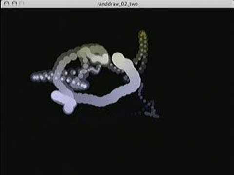 random walk in processing