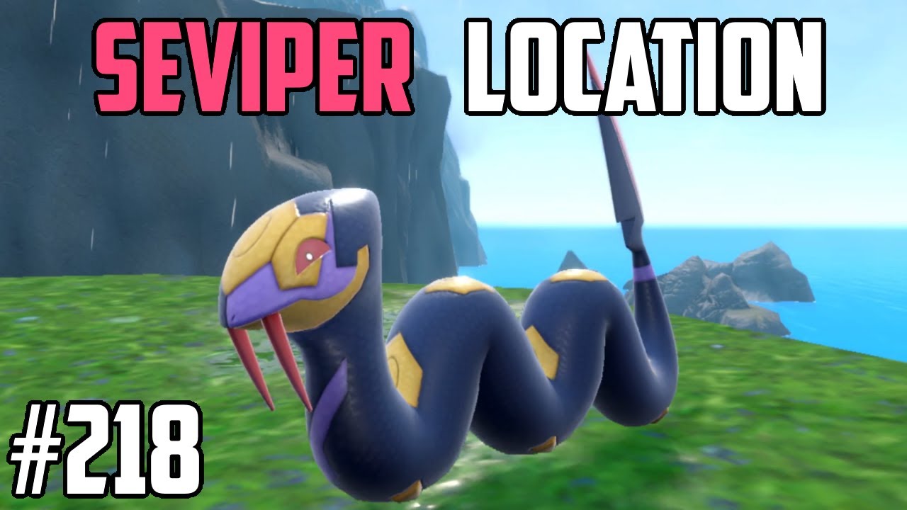 How to Catch Seviper Pokémon Scarlet & Violet YouTube