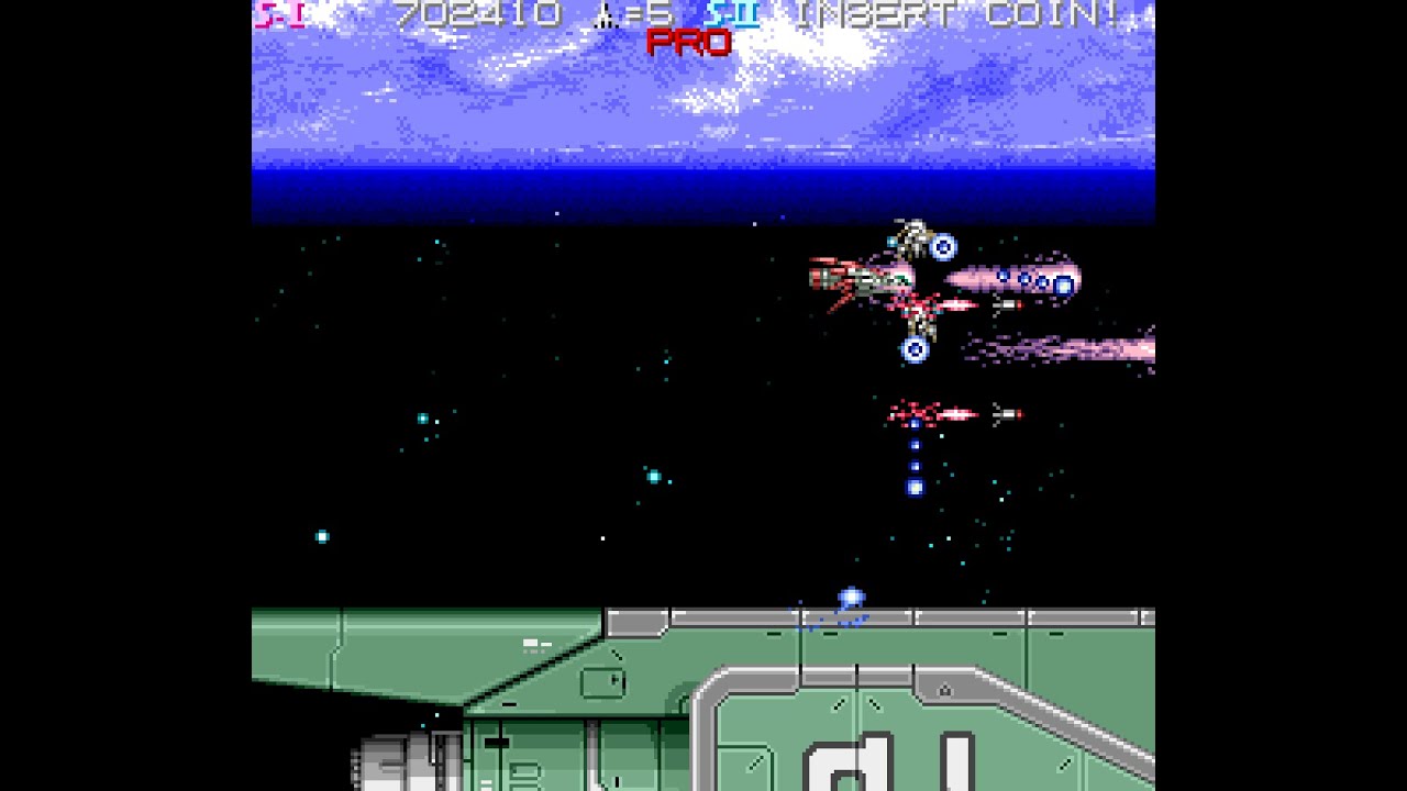 古藤格啓 整体 STAR TRAIN The Edge THE GAME Raiga: Strato Fighter (Arcade) Longplay (4K, 60FPS) - YouTube