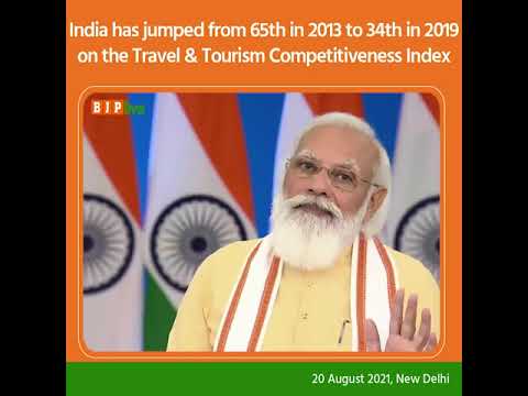 India Has Jumped From 65th On Travel U0026 Tourism Competitiveness Index In 2013 To 34th In 2019: PM