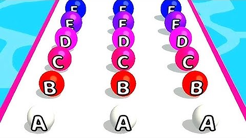 A-Z Run All Levels Gameplay Walkthrough Android, iOS ( Lvl 1 - 12 )