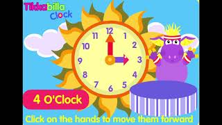 Tikkabilla Clock (Cbeebies) - Old Flash Games