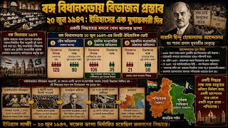 Ep-2 🔥বাংলার ভাগ্য নির্ধারণের ঐতিহাসিক Vote | 🔥 20 June 1947: How West Bengal Was Created?