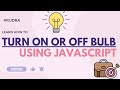 Light On Off Project Using HTML CSS JavaScript 💻🌀 #rdrudra99