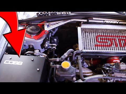 VLOG #1 // CAR UPGRADES // COBB SF COLD AIR INTAKE INSTALL SUBARU 2002/2007 WRX STI