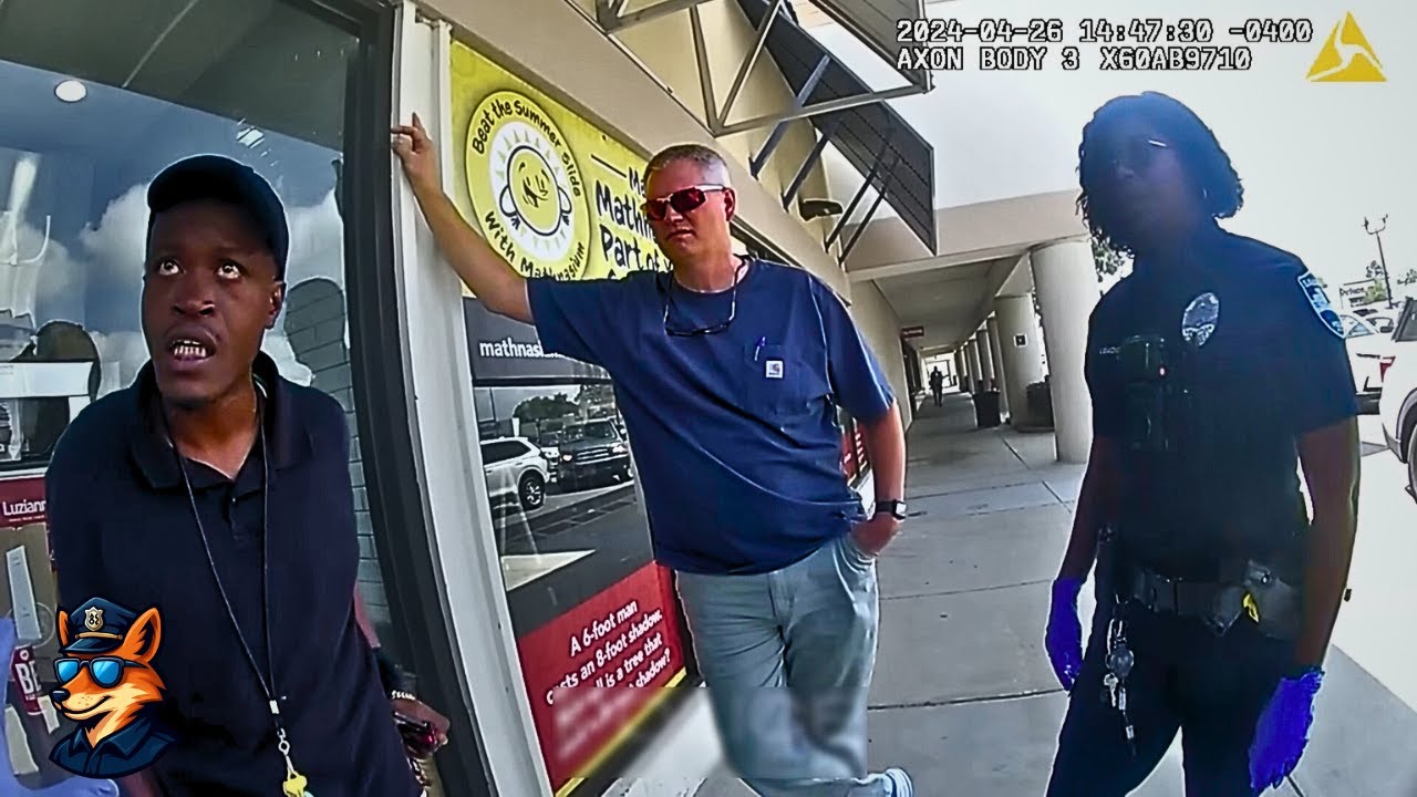 Wannabe Gangster Turns Simple Encounter Into a Complete Mess — TJ Maxx Incident Caught on Bodycam