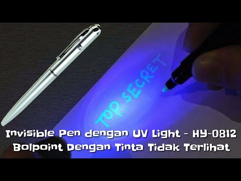 Lapiz Tinta Invisible