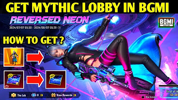 😍Get Upgrade Mythic Lobby In Bgmi | How To Convert Collection 60 Days Lobby Into Permanent