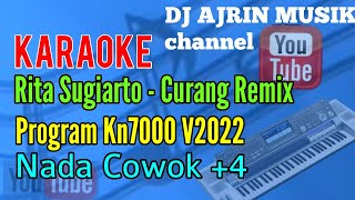 Rita Sugiarto - Curang Remix [Karaoke] Kn7000 - Nada Pria  4