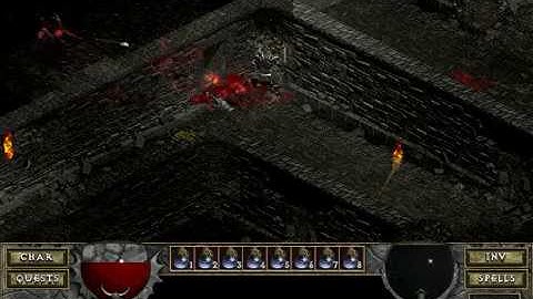 Diablo: The Hell Doom Gladiator Playthrough - Level 7 (3/3)