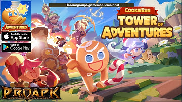 CookieRun: Tower of Adventures Gameplay Android/ iOS (Official Launch)