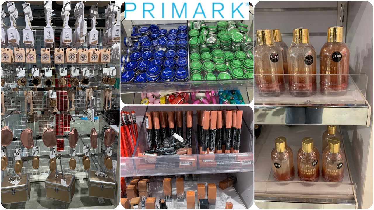 Primark makeup and beauty accessories May 2021