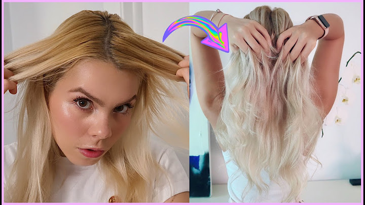 How I DYE my HAIR AT HOME ► BLONDE HAIR WITHOUT ORANGE 😱 | Maina