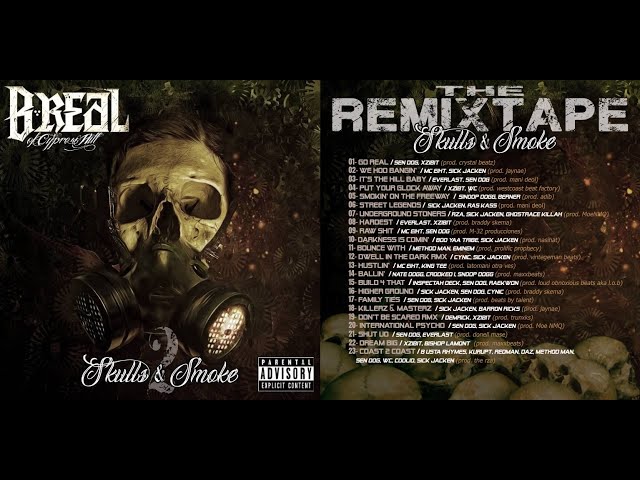 B-REAL of Cypress Hill - Skulls & Smoke vol.2 (REMIXTAPE) 2024 class=