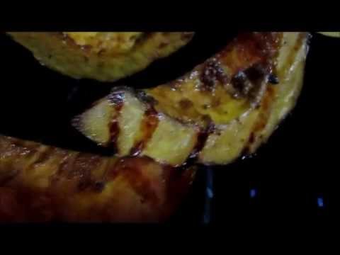 Grilled Acorn Squash And Grilled Bssel Sprouts-11-08-2015