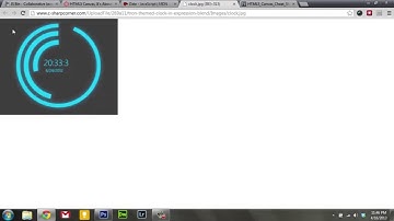 Learning Javascript - 11. HTML5 Canvas Clock