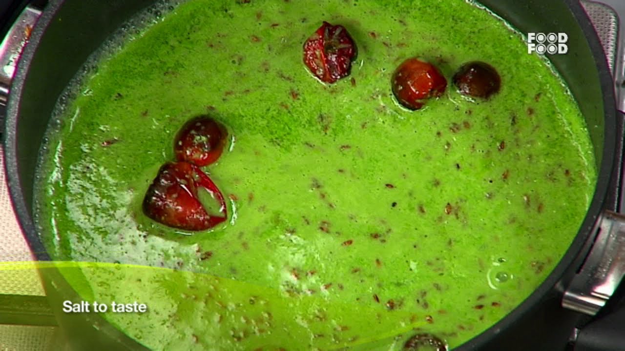 Palak Kadhi - Sanjeev Kapoor's Kitchen