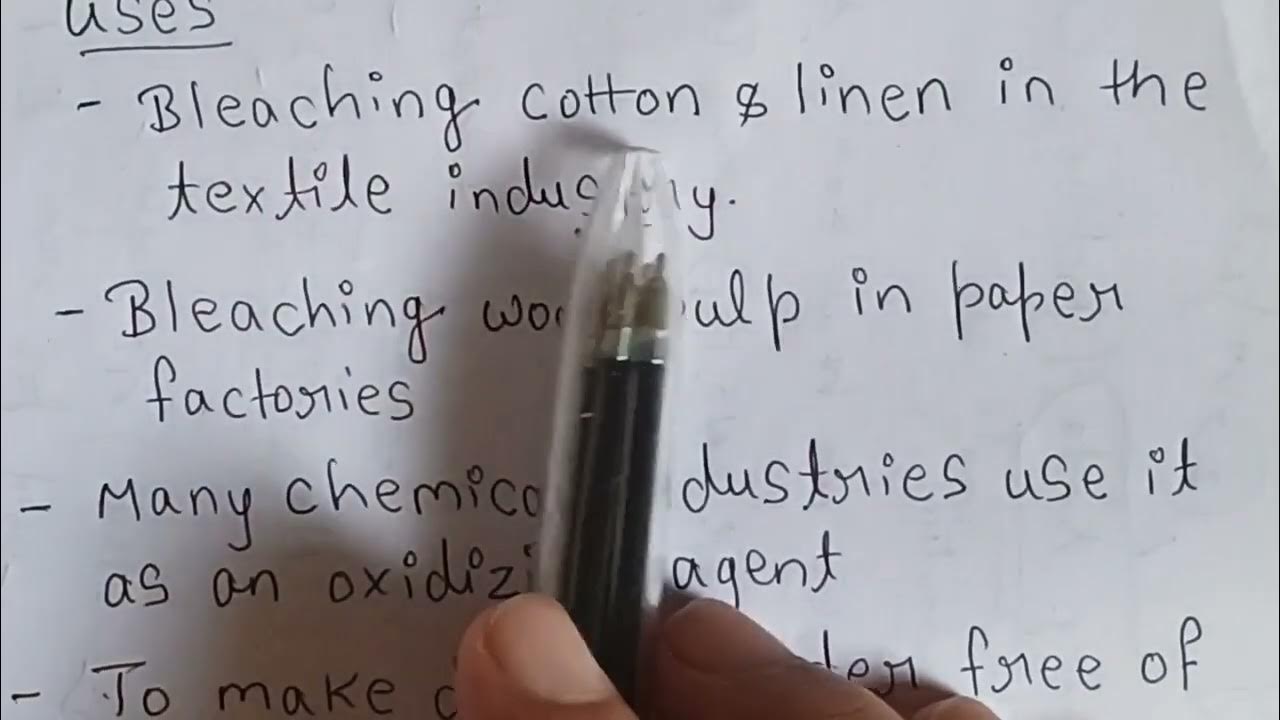 Bleaching powder preparation & uses acid base salt class 10th YouTube
