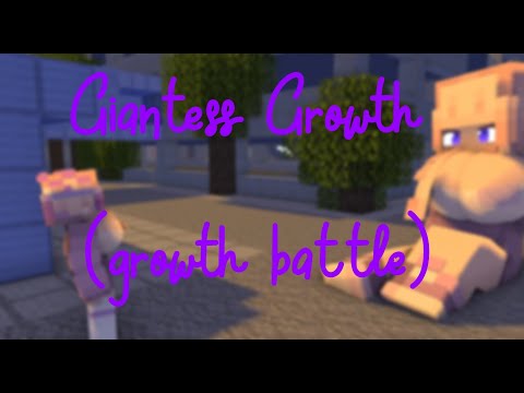 Giantess Growth #13 full video| Minecraft Animation (growth battle)