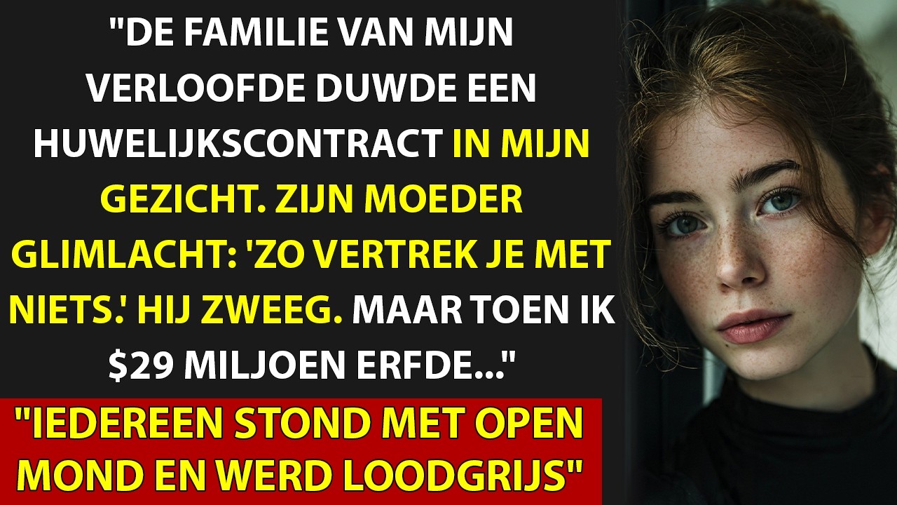 De envelop arriveerde op een vrijdagochtend, roomwit met goud reliëf, het wapen van de Withmores – een draak met een anker – in de hoek. Geen naam van de afzender, alleen de achternaam, alsof die...