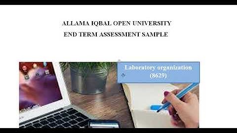 Aiou Solved Assignment (8629) ETA Sample Autumn 2019