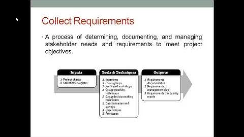 Project Scope Management Lecture Video