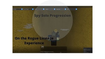 Spy Solo Progression with Cornage Part 1 | Rogue Lineage