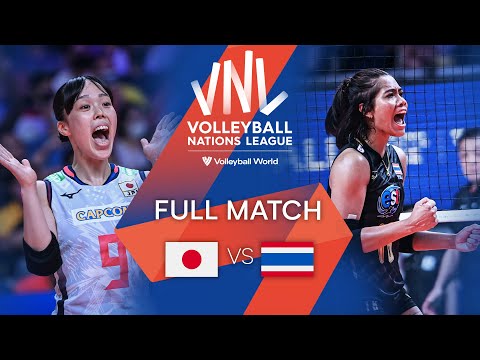 🇯🇵 JPN vs  🇹🇭 THA - Full Match | Preliminary Phase | Women&#39;s VNL 2022