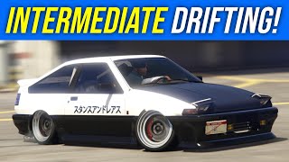 GTA 5: How to DRIFT - INTERMEDIATE Drifting Tutorial! (2/3)