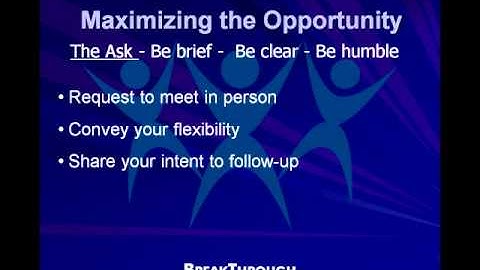 Make the Most of that Informational Interview - Career Video