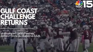 Gulf Coast Challenge showdown at revamped Ladd-Peebles: Jackson State vs. Alabama A&M  - NBC 15 WPMI by NBC 15 38 views 10 hours ago 2 minutes, 16 seconds