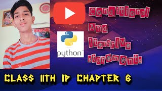 Class 11th IP chapter 6🗯Conditional And Iterarive statements🗯#3 programs,odd even,maximum no.