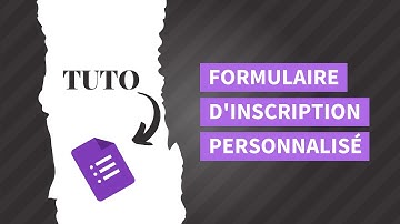 Créer un formulaire d