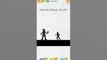 Helped The Child Get The Gift - Draw 2 Save Level 136