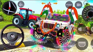 Dollar (Song) Modified Mahindra Black M Thar 😈|| Indian Cars simulator 3D || Android Gameplay screenshot 3