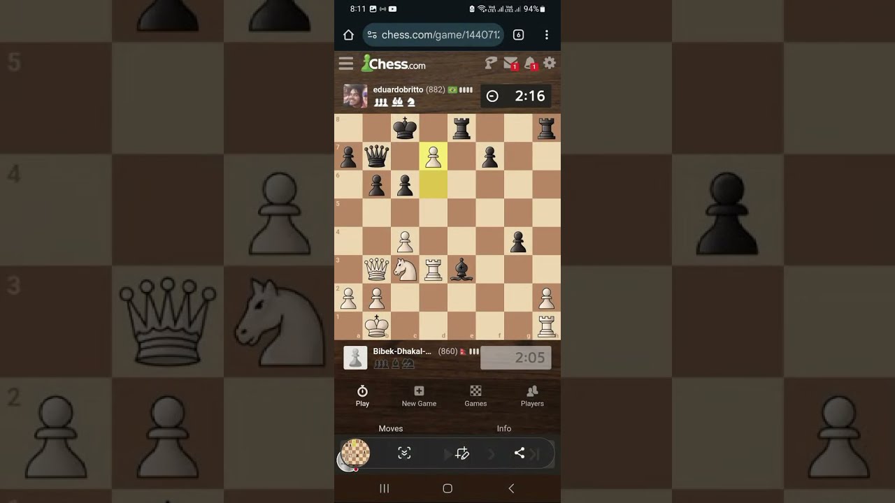 Chess on chessdotcom Trying Hard to reach 900  Rating