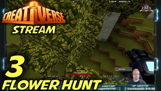 Creativerse -Ep. 3- Flower Hunt -Let's Play Creativerse Sub Server Stream- (S1)